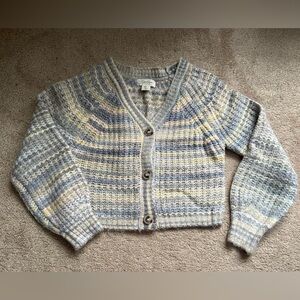 Pastel cardigan sweater